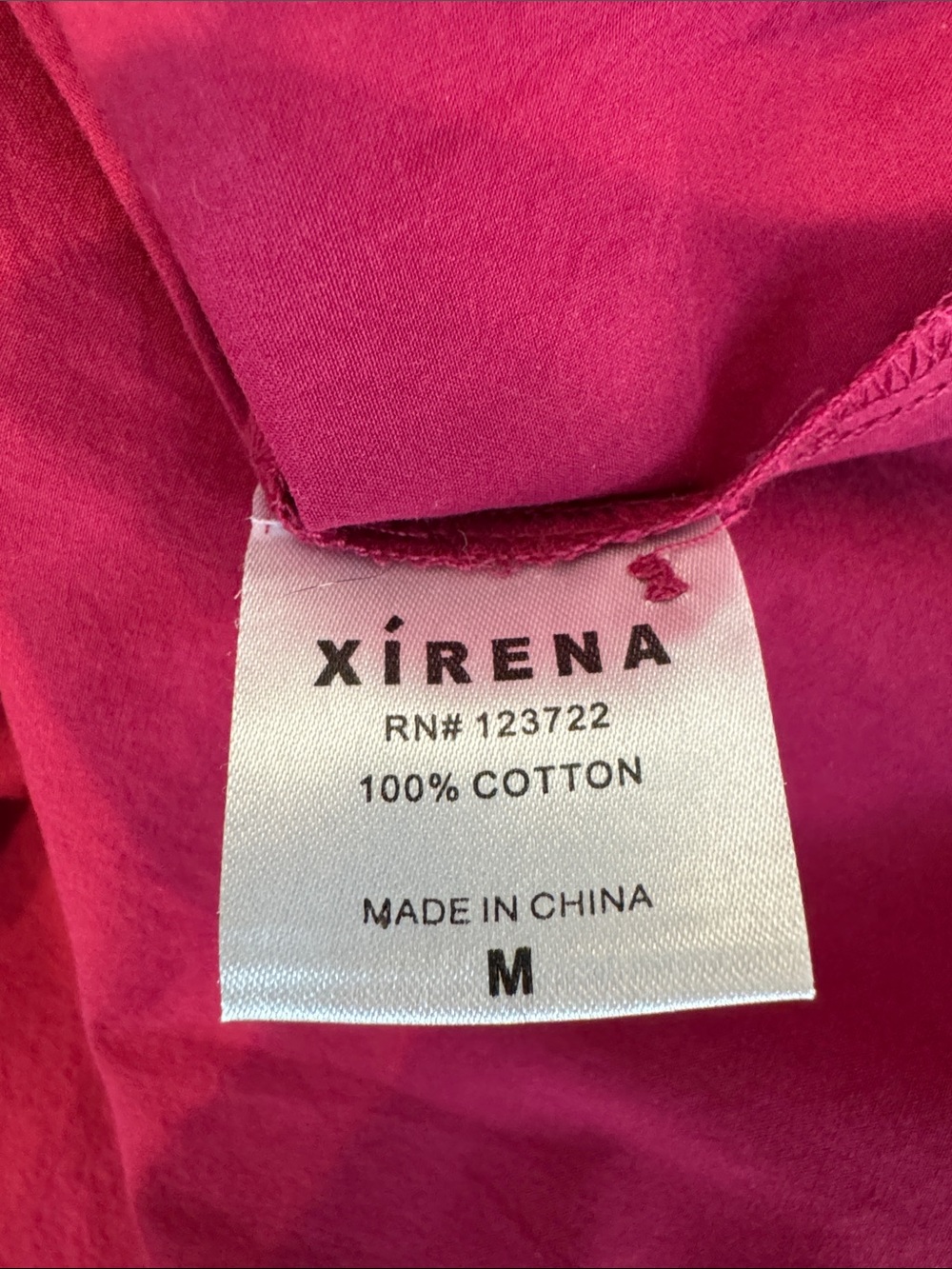 PRICE FIRM XiRENA Ruffled Shirt Size M - Picture 3 of 10
